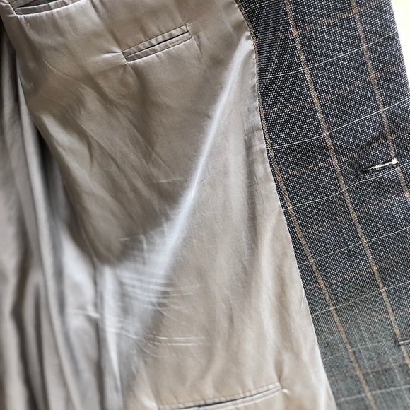 NW Hugo Boss 🇺🇸 Made Plaid Sport Coat, Sz 46L - Picture 10 of 13